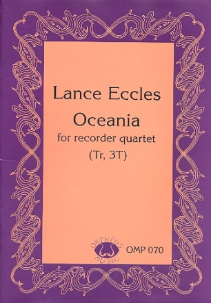 Oceania for 4 recorders (AAAT) score and parts