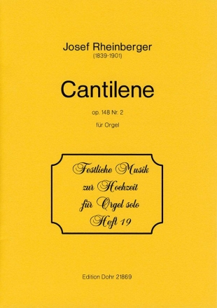 Cantilene op.148,2 fr Orgel