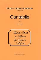 Cantabile pour orgue