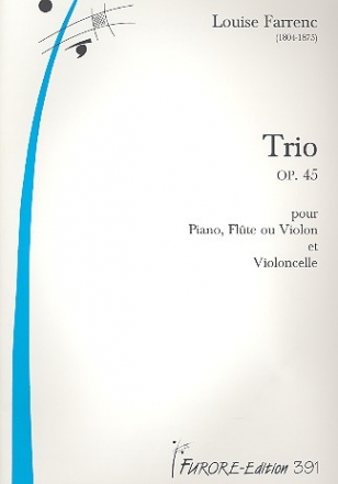 Trio op.45 fr Klavier, Flte (Violine) und Violoncello Partitur und Stimmen