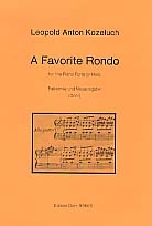A favorite Rondo fr Klavier (Harfe) mit Faksimile