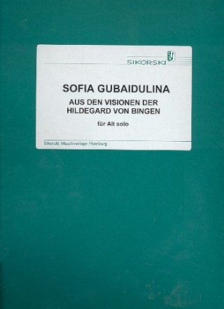 Aus den Visionen der Hildegard von Bingen fr Alt solo (Verlagskopie)