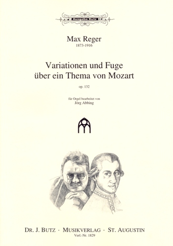 Variationen und Fuge ber ein Thema von Mozart op.132 fr Orgel