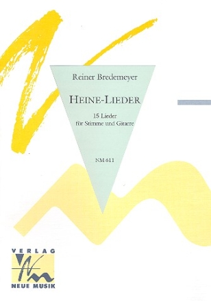 Heine-Lieder 15 Lieder fr Singstimme und Gitarre