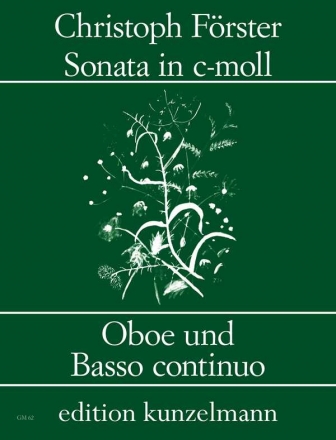 Sonate c-Moll fr Oboe und Klavier
