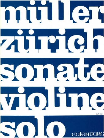 Sonate op.52 fr Violine
