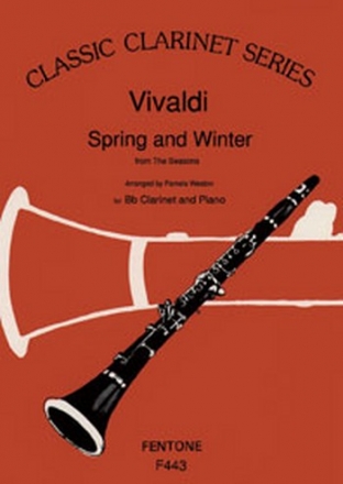 'Spring' and 'Winter' from 'The four Seasons' for clarinet and piano