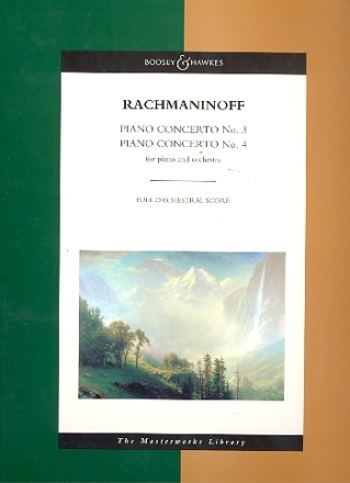 Klavierkonzerte Nr. 3 und 4 op.30 / op.40 fr Klavier und Orchester Studienpartitur