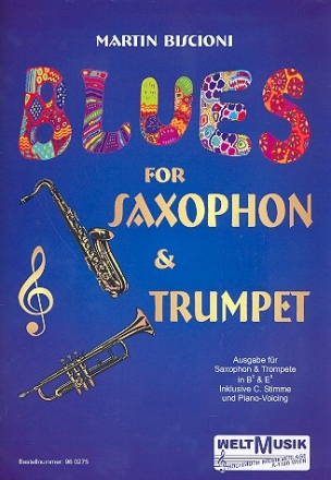 Blues for saxophon and trumpet (B-, Es- und C-Stimme enthalten)