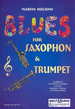 Blues for saxophon and trumpet (B-, Es- und C-Stimme enthalten)