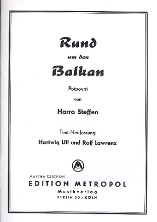 Rund um den Balkan: Potpourri fr Klavier (mit Text)