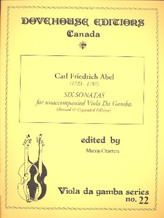 6 sonatas for unaccompanied viola da gamba 