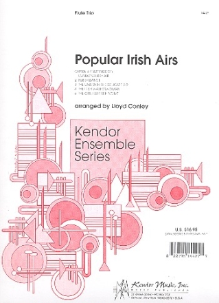 Popular Irish Airs for 3 flutes score and parts