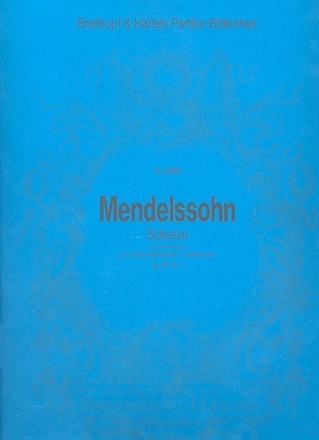 Scherzo aus 'Ein Sommernachtstraum' op.61,1 fr Orchester Partitur