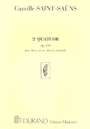 Quatuor  cordes op.153 no.2 parties