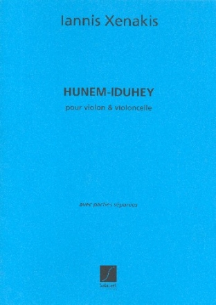 Hunem-Iduhey pour violon et violoncelle partition et parties