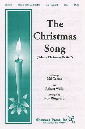 THE CHRISTMAS SONG FOR FEMALE CHORUS AND PIANO,  SCORE