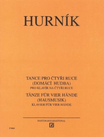 Tnze fr 4 Hnde  - Hausmusik fr Klavier 4-hndig