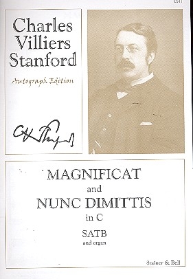 Magnificat and nunc dimittis C major for mixed chorus and organ score