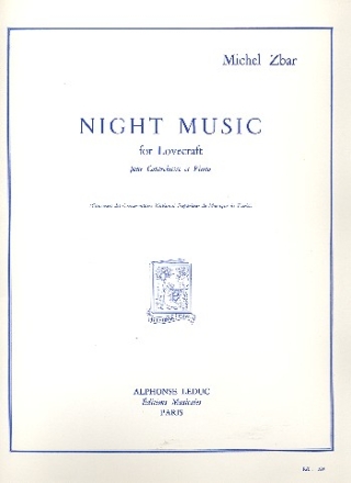 Night Music for Lovecraft pour contrebasse et piano