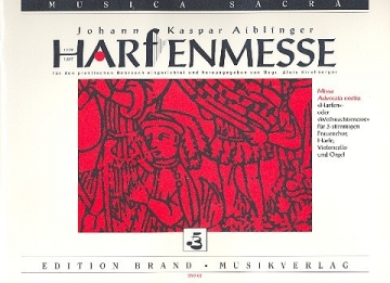 Missa Advocata nostra fr Frauenchor, Harfe, Violoncello und Orgel Partitur