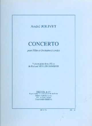 Concerto pour flute et orchestre acordes pour 2 flutes