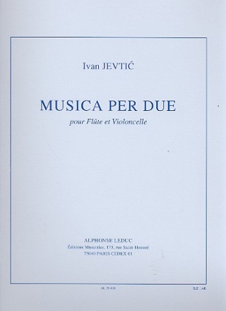 Musica per due pour flte et violoncelle