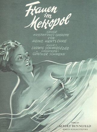 Frauen im Metropol (Auswahl) fr Gesang und Klavier