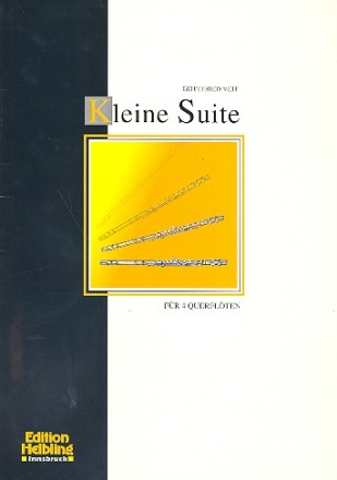 Kleine Suite fr 4 Flten Partitur und Stimmen