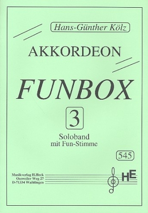 Funbox 3 fr Akkordeon und Fun-Stimme