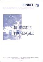 Rhapsodie provencale fr Blasorchester