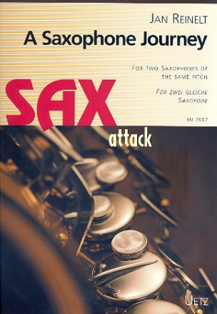 Sax Attack fr 2 gleiche Saxophone Partitur und Stimmen