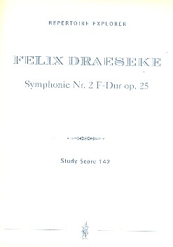 Sinfonie F-Dur Nr.2 op.25 für Orchester Studienpartitur