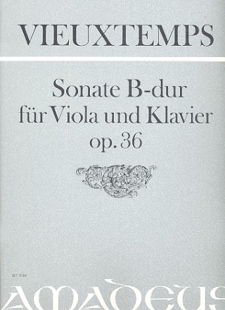 Sonate B-Dur op.36 fr Viola und Klavier