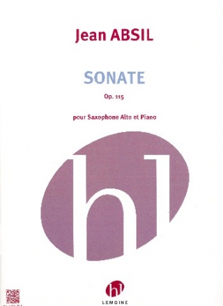 Sonate op.115 pour saxophone alto et piano