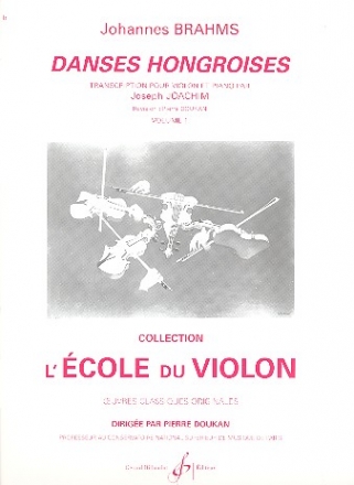 Danses hongroises vol.1 pour violon et piano