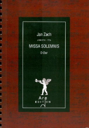 Missa solemnis D-Dur fr Soli, Chor und Orchester Partitur