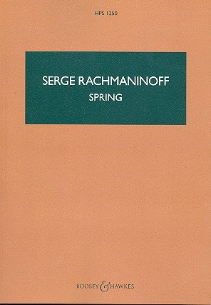 Der Frhling op. 20 HPS 1250 fr Bariton, Chor und Orchester Studienpartitur