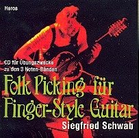 Folk Picking Band 1-3  for Fingerstyle Guitar CD