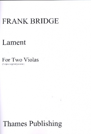 Lament for 2 violas 2 scores