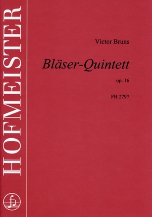 Quintett op.16 fr Flte, Oboe, Klarinette, Horn und Fagott Partitur