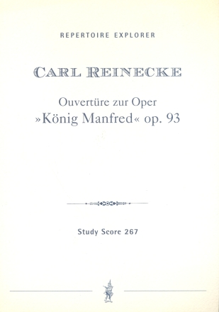 Knig Manfred op.93 Ouvertre fr Orchester Studienpartitur