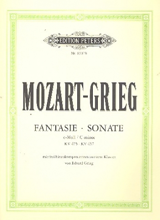 Sonate und Fantasie fr Klavier mit frei hinzukomponiertem zweiten Klavier von E.Grieg