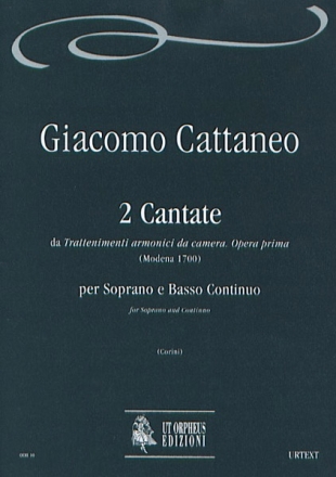2 CANTATE PER SOPRANO E BC CORINI, LUCIA,  ED