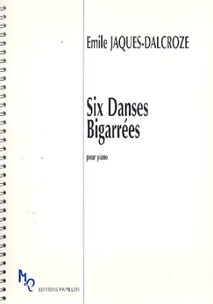 6 danses bigarrees  pour piano