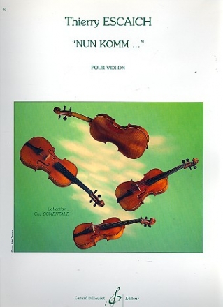 Nun komm pour violon