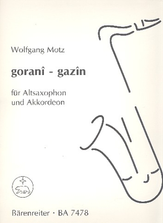 Gorani-Gazin fr Altsaxophon und Akkordeon