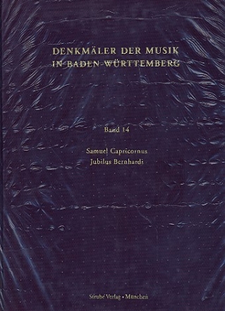 Denkmäler der Musik in Baden-Württemberg Band 14  Partitur, Leinen gebunden