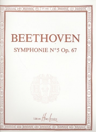 Symphonie no.5 op.67  pour piano