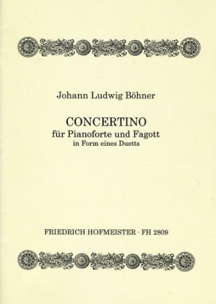Concertino fr Fagott und Klavier